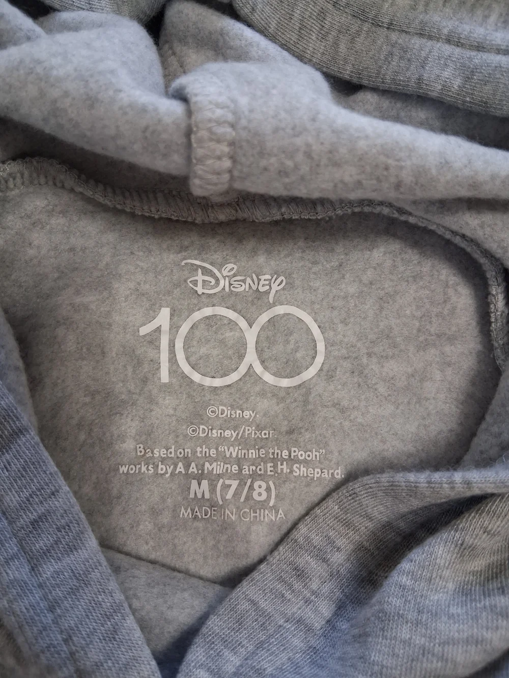 Disney 100 Hooded Dress Size Medium 7/8